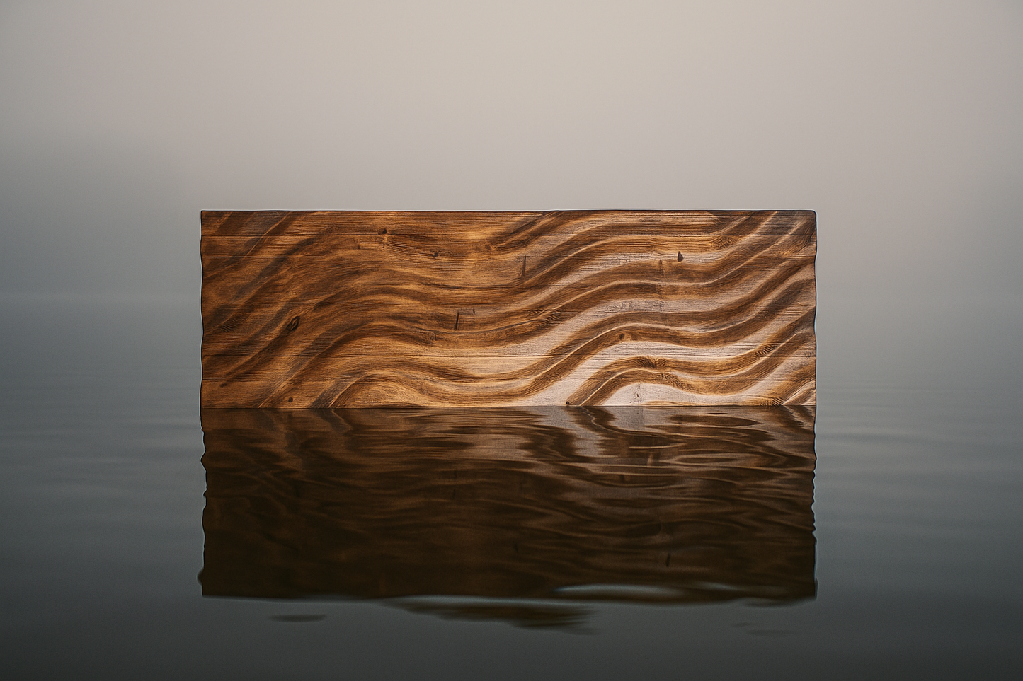 Cabecero o mural de madera decoracion boho chic, mediterraneo- Nature-Ambient- Kawah