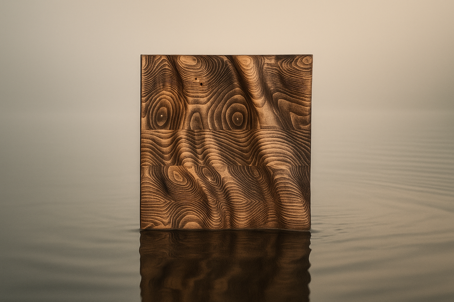 Cabeceros y murales artesanales de madera decoracion boho-chic - mediterraneo-Nature_Mohana-Nogal_Kawah-ambient