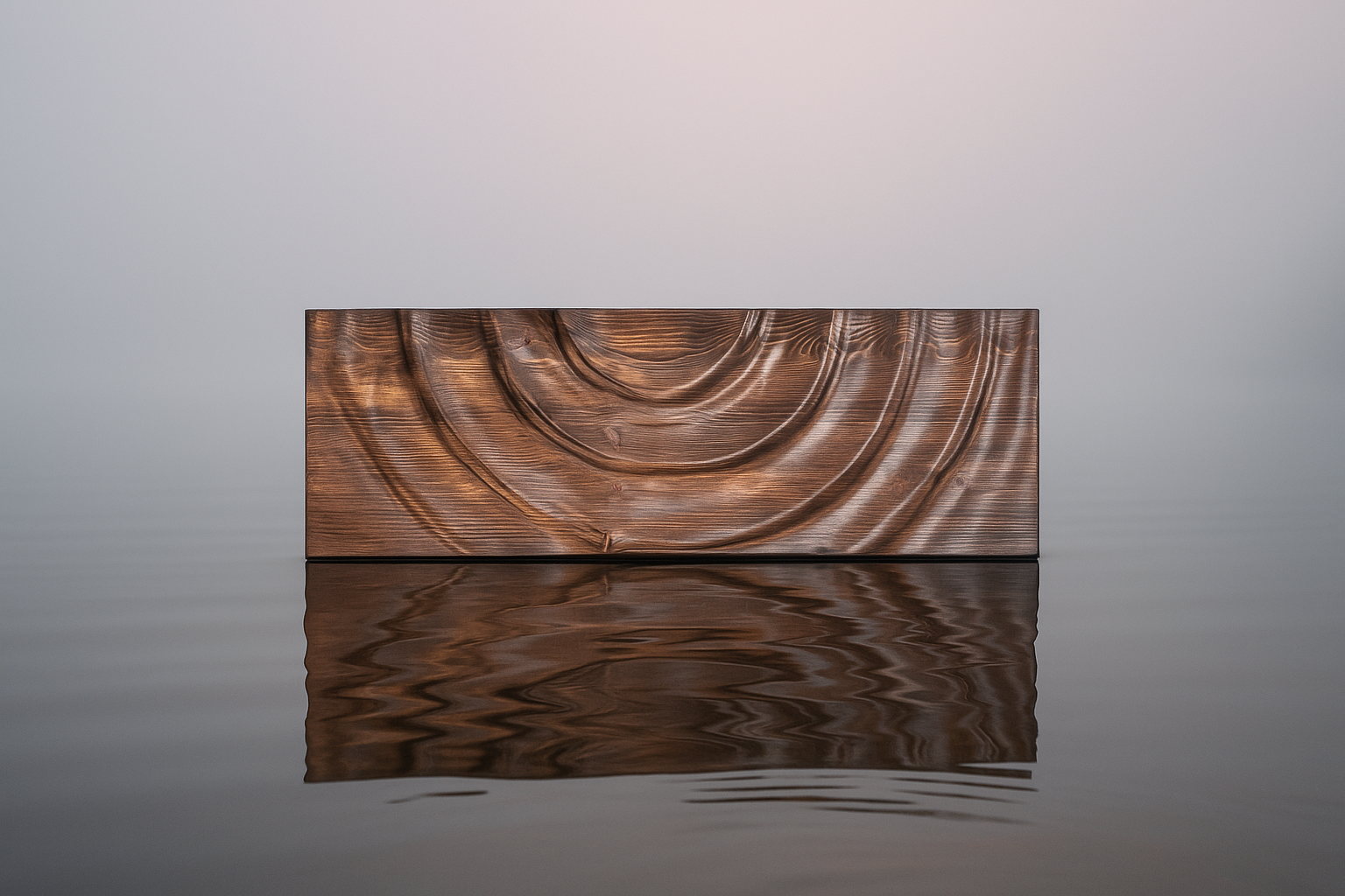 Cabeceros y murales artesanales de madera decoracion boho-chic - mediterraneo-Nature_Vibrant_Kawah-ambient
