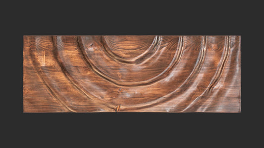 Cabeceros y murales artesanales de madera decoracion boho-chic - mediterraneo-Nature_Vibrant_Kawah