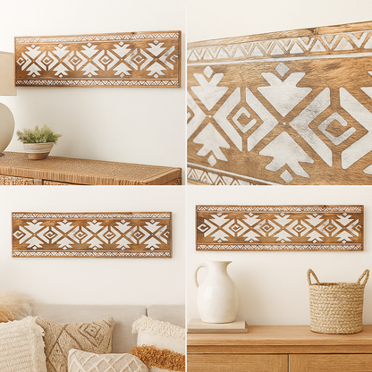 Mural Etnic decoración Boho Chic Luma - Instalado - Kawah