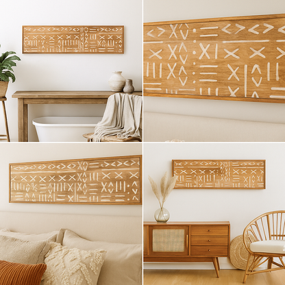 Mural Etnic decoración Boho Chic Sora- -Instalado-Kawah
