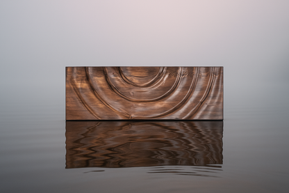 Cabeceros y murales artesanales de madera decoracion boho-chic - mediterraneo-Nature_Vibrant_Kawah-ambient